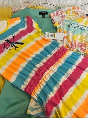 Lot of 4 girls size 8/10 dress - including Calvin Klein and Nautica